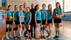 Команда девушек по волейболу "Динамо"