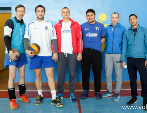 Команда Школы волейбола на турнире кубок главы МО «Красноярский район»