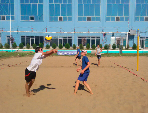 Тренировки по пляжному волейболу